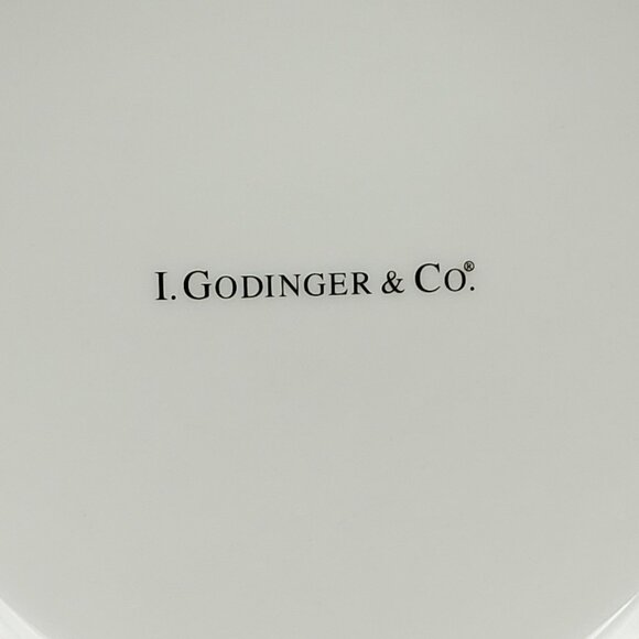 I. Godinger & Co. L'Antipasto Mediterraneo Appetizer Dessert Salad Plates - Picture 7 of 7